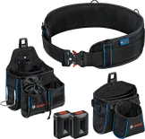 Bosch tool belt kit with pouches and ProClick holders.