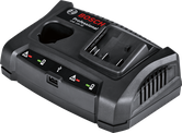 Bosch GAX 18V-30 charger with USB port.