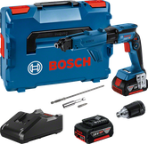 Bosch GTB 18V-45 cordless drywall screwdriver set.