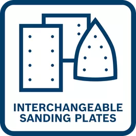 Interchangeable Sanding Plate System