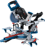 Bosch GCM 18V-216 cordless miter saw with ProCORE battery.