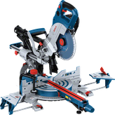 Bosch GCM 18V-216 DC cordless mitre saw with 216 mm blade.