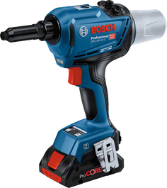 Bosch cordless 18V rivet gun.