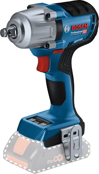 Bosch GDS 18V-450 cordless impact wrench.