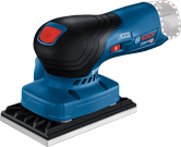 Bosch GSS 12V-13 cordless orbital sander, 12V battery.