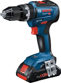 Bosch GSB 18V-55 cordless combi drill with brushless motor.