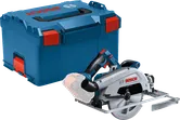 Bosch GKS 18V-68 GC cordless circular saw with L-Boxx case.