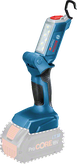 Bosch GLI 180-LI cordless work light with LED panel.