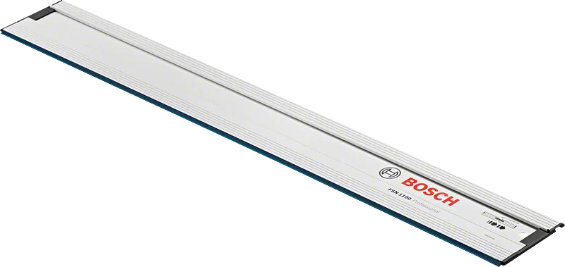 Bosch FSN 1100 guide rail for precise saw guidance.