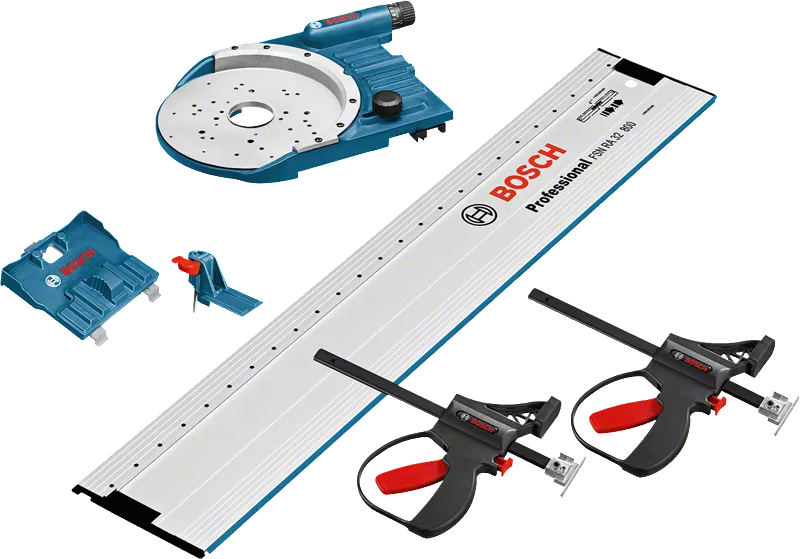 Bosch FSN OFA 32 KIT 800 combo kit for guide rail applications.