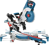 Bosch GCM 8 SDE sliding mitre saw for precise cutting.