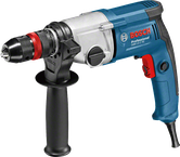 Bosch GBM 13-2 RE drill with side handle.