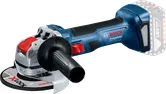 Bosch GWX 18V-7 cordless angle grinder with X-LOCK.