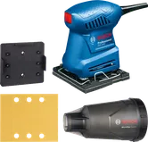 Bosch GSS 1400 orbital sander with microfilter system.