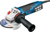 Bosch GWS 19-125 CIST angle grinder with side handle.