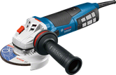 Bosch GWS 19-125 CIST angle grinder with side handle.