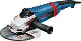 Bosch GWS 24-180 LV angle grinder with side handle.