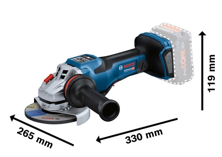 GWS 18V-15 PSC GWS 18V-15 PSC