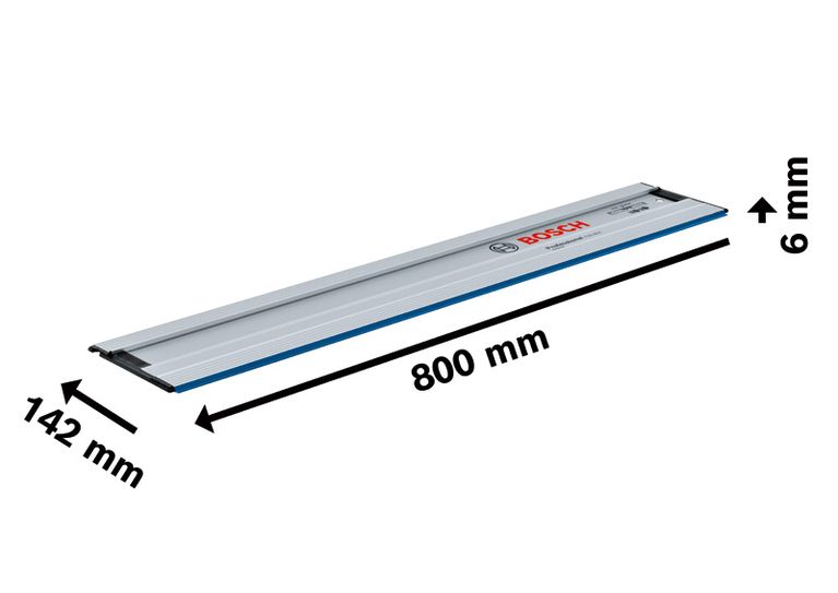 Bosch FSN 800 guide rail, 800 mm length.