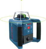 Bosch GRL 300 HVG laser leveling tool with 300 m range.