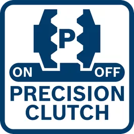 Stops overriding if set torque level is reached, reduces wear and tear of clutch and resulting noise. Function can be switched off