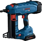 Bosch GNB 18V-38 cordless nailer with ProCORE18V battery.
