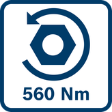 Bosch GDS 18V-330 cordless impact wrench.