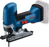 Bosch GST 18V-125 S cordless jigsaw with brushless motor.