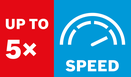 5x speed