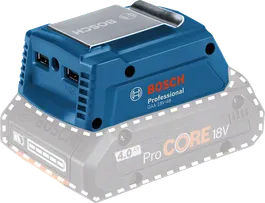 Bosch GAA 18V-48 charger with dual USB ports.