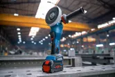 Bosch GWS 18V-15 PSC cordless angle grinder.