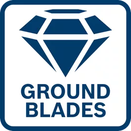  Blades on the tools are Diamond Ground to make the teeth extra sharp.