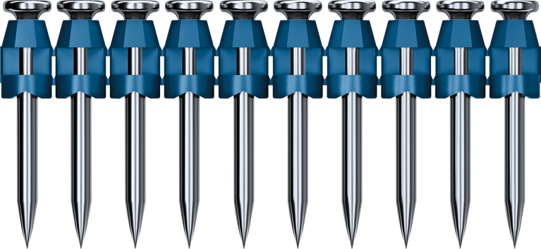 NB-32 Nails Bosch NB-32 nails with 32 mm length and 2.7 mm shank.