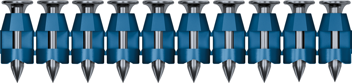 Bosch NB-16 nails, 16 mm length for fastening.
