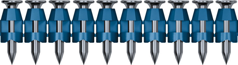 NB-19 Nails Bosch NB-19 nails, 19mm length with blue shank.