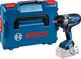 Bosch GDS 18V-1000 cordless impact wrench with case.