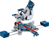 Bosch GCM 305-254 D mitre saw with sliding rail.