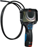 Bosch GIC 12V-5-27 C inspection camera with 5-inch display.