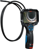 Bosch GIC 12V-5-27 C inspection camera with 5-inch display.