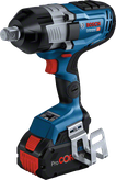Bosch GDS 18V-1600 cordless impact wrench, 8.0Ah ProCORE battery.