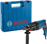 Bosch GBH 2-26 rotary hammer drill with case.