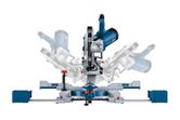 Bosch GCM 305-254 D mitre saw with adjustable bevel angle.