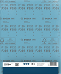 Bosch PRO F355 sanding roll G120, 230x280 mm.