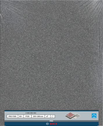 Bosch PRO C355 sanding roll 230x280 mm grit 120.