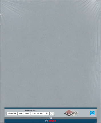 Bosch PRO C355 sanding roll 230x280mm grit 320.