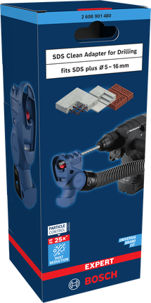 Bosch SDS Clean Adapter for drilling.