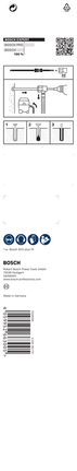 EXPERT SDS Clean plus-8X Hammer Drill Bit 14 x 200 x 350 Bosch EXPERT SDS Clean plus-8X 14×200×350 hammer drill bit packaging.