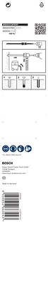 EXPERT SDS Clean plus-8X Hammer Drill Bit 16 x 200 x 350 Bosch 16 x 200 x 350 mm SDS hammer drill bit.