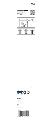 EXPERT SDS Clean plus-8X Hammer Drill Bit Set 18 x 400 x 550 Bosch EXPERT SDS Clean plus-8X hammer drill bit set 18 x 400 x 550.