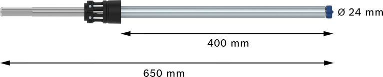 Bosch EXPERT SDS Clean max-8X Hammer Drill Bit 24x650 mm.